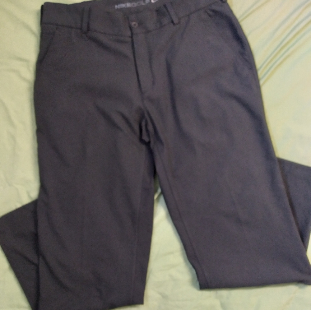Nike men's black golf pants